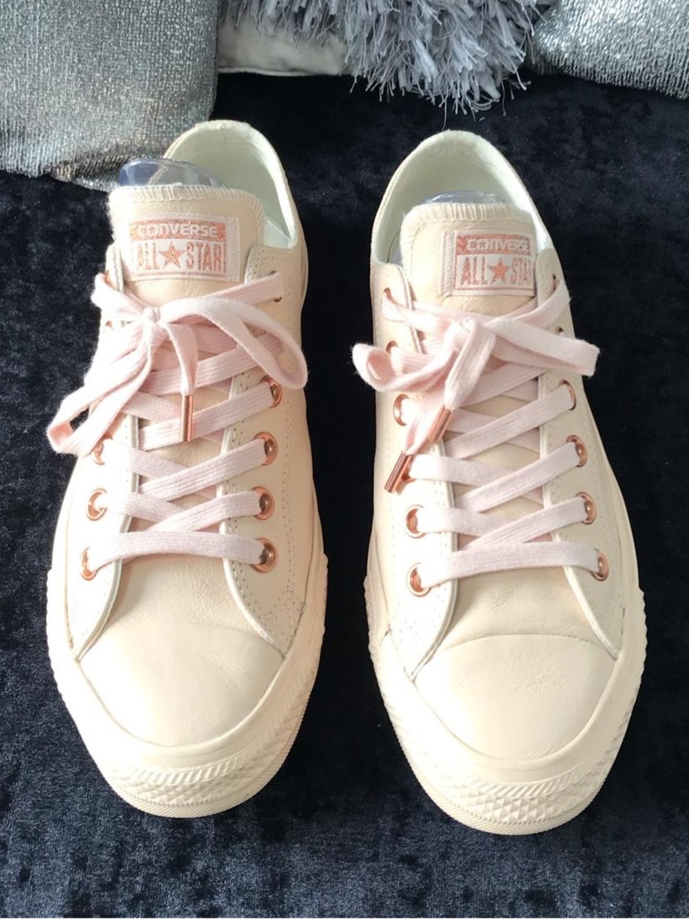 RARE Sand Dollar and Rose Gold UK Exclusive Converse
